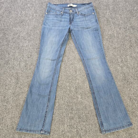 Levi's Denim - Levi's 524 Low Rise Bootcut Jeans Womens 27x32 Medium Wash Stretch